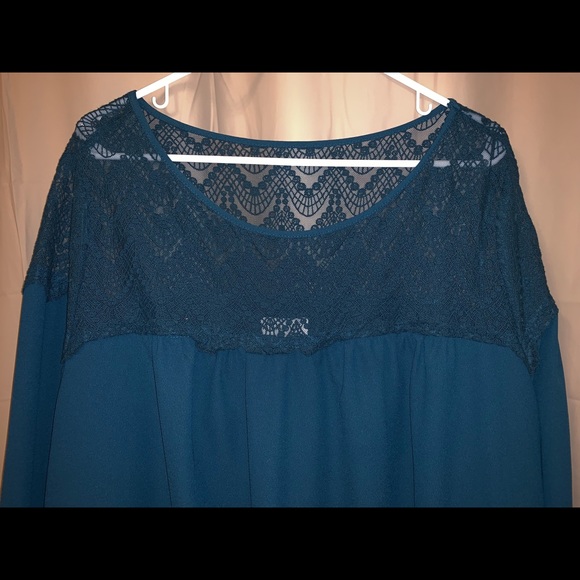 Ava & Viv Teal Dress - Picture 3 of 4